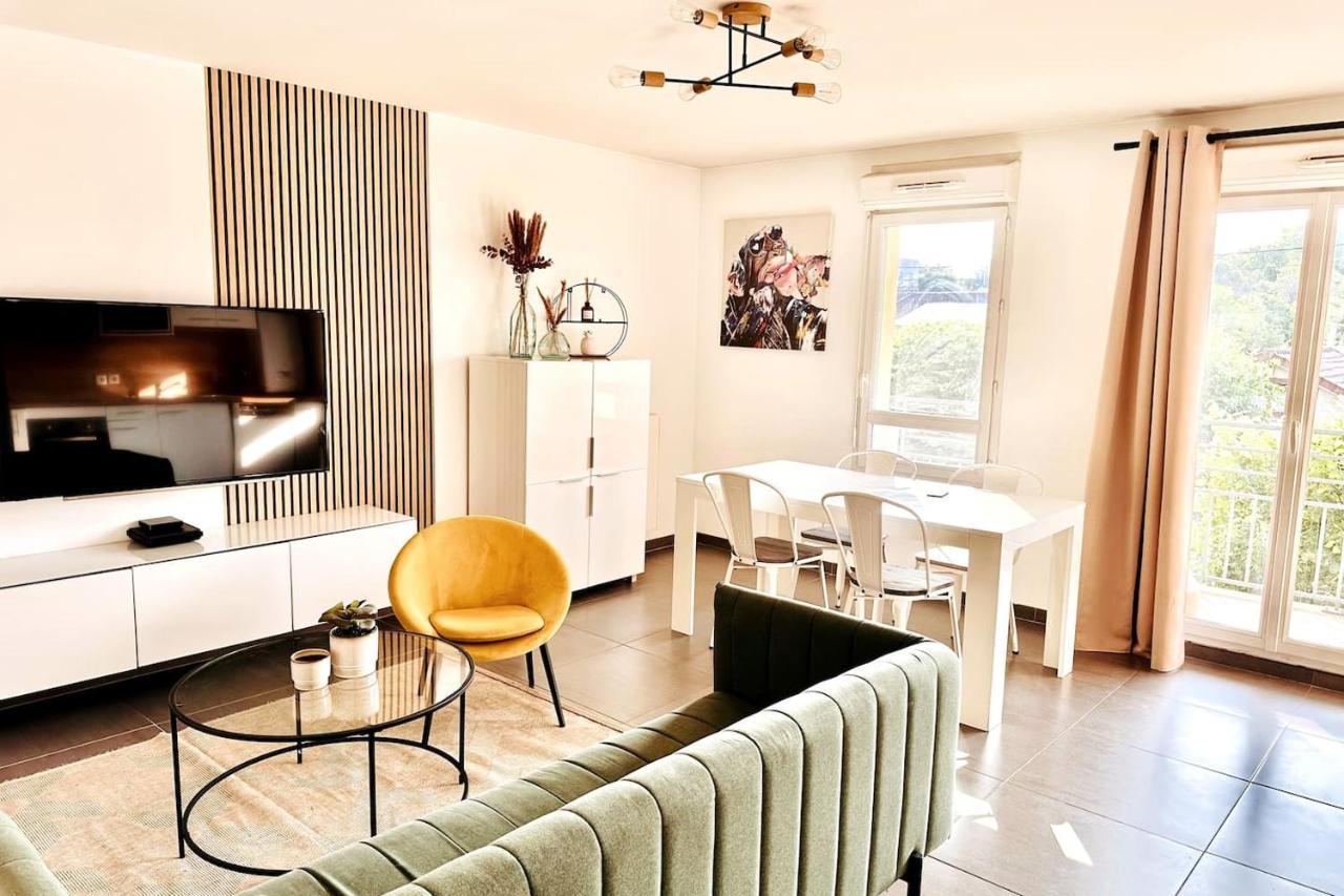 Btobed - Location Professionnelle - Appartement 4 Personnes Parking Gratuit - Proche Parc Des Expositions Et Aeroport Cdg Вилепинт Екстериор снимка