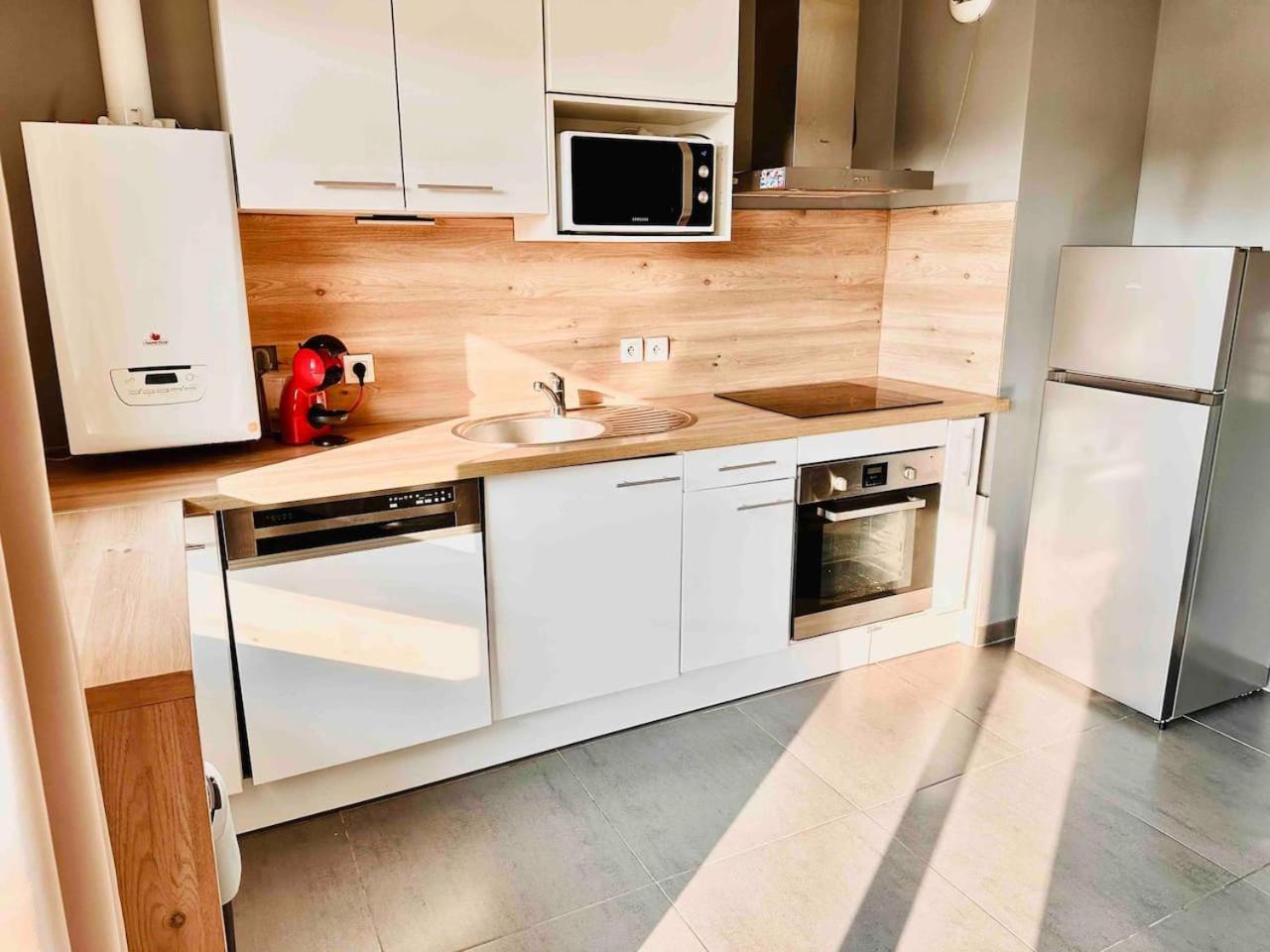 Btobed - Location Professionnelle - Appartement 4 Personnes Parking Gratuit - Proche Parc Des Expositions Et Aeroport Cdg Вилепинт Екстериор снимка