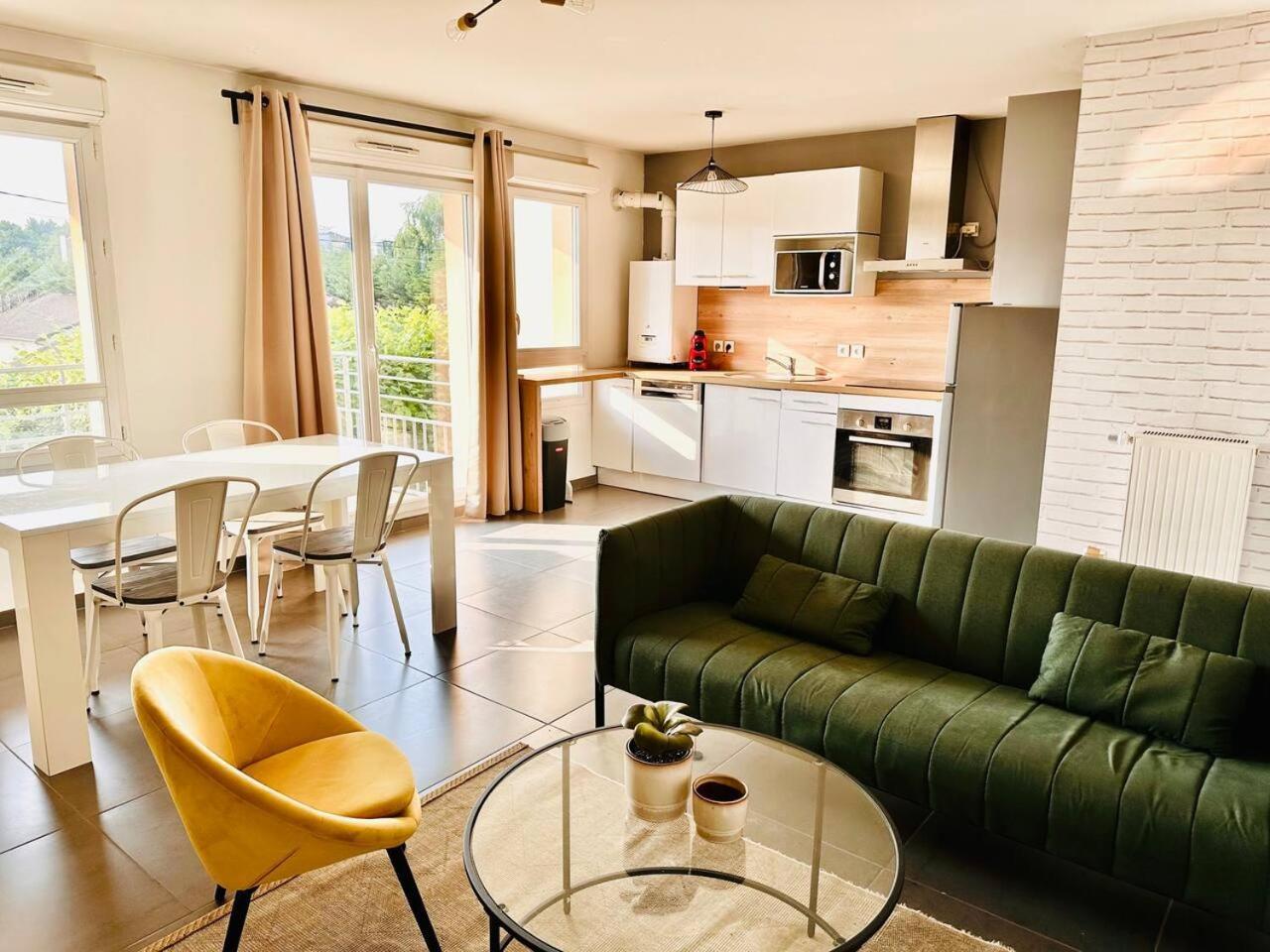 Btobed - Location Professionnelle - Appartement 4 Personnes Parking Gratuit - Proche Parc Des Expositions Et Aeroport Cdg Вилепинт Екстериор снимка